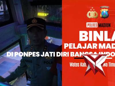 Polres Madiun Siapkan Generasi Hebat dengan BINLAT di Ponpes Jati Diri Bangsa