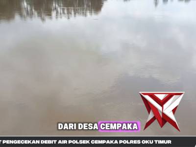 GIAT PENGECEKAN DEBIT AIR POLSEK CEMPAKA