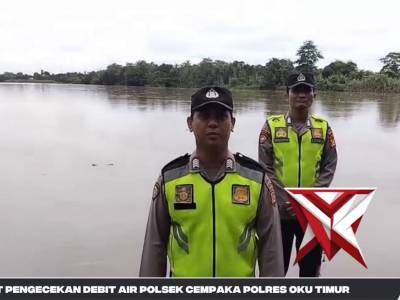 GIAT PENGECEKAN DEBIT AIR POLSEK CEMPAKA