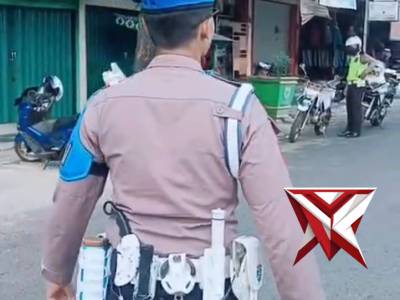 Si Propam Polres OKU laksanakan pengecekan dan pengawasan anggota yang sedang melaksanakan Tugas