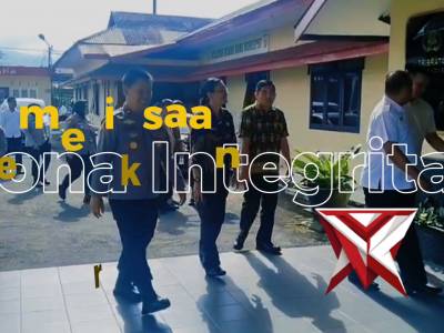 Pemerikasaan pelayanan Polres Padang Panjang Oleh tim ZI Mabes Polri