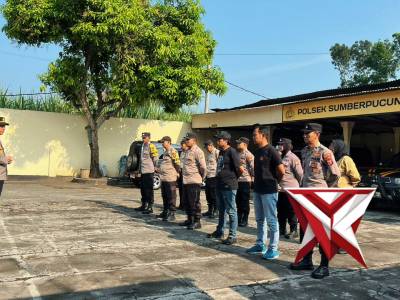 Apel pagi sekaligus app kapolsek