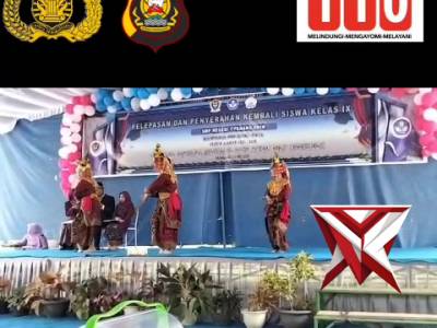 AJ 6. Bhabinkamtibmas Hadiri Pelepasan Siswa Kelas IX SMPN 1 Panang Enim ????? - PoliceTube