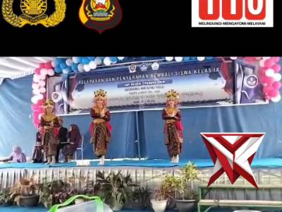DSG 1.Bhabinkamtibmas Hadiri Pelepasan Siswa Kelas IX SMPN 1 Panang Enim ?????