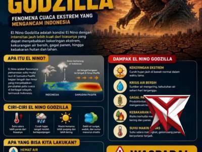 BAHAYA ANCAMAN EL NINO GODZILA 2026