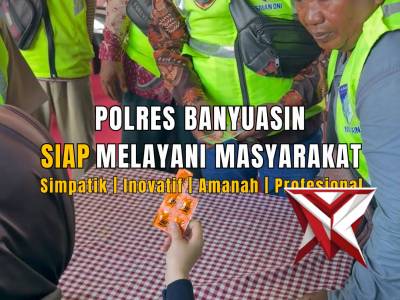 Peresmian Kedai Ado Presisi Polres Banyuasin
