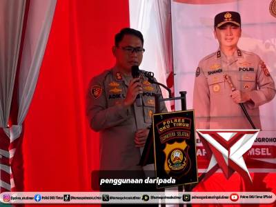 Peresmian Sumur Bor Air Bersih Untuk Masyarakat Kota Baru Dilanjutkan Zoom Metting dari Polda ditemp