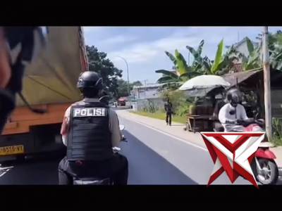 POLRES OKI HADIR AMAN BAE
