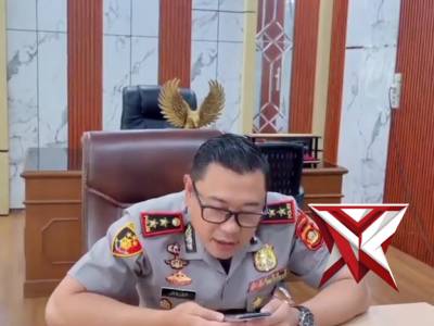 Kapolres Pagaralam cek uji respon call center 110 Polres Pagaralam
