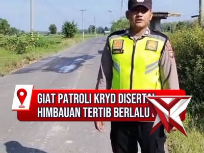 Giat Patroli KRYD Disertai Himbauan Tertib Berlalu Lintas ?