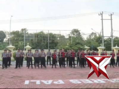 Pelatihan Latkapuan Sat Samapta Polres Pali