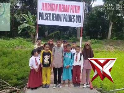 POLRES OKI HADIR AMAN BAE