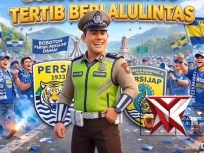 Himbauan Sat lantas Polres Sukabumi Kota