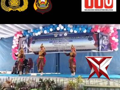 BZ  7.Bhabinkamtibmas Hadiri Pelepasan Siswa Kelas IX SMPN 1 Panang Enim ?????
