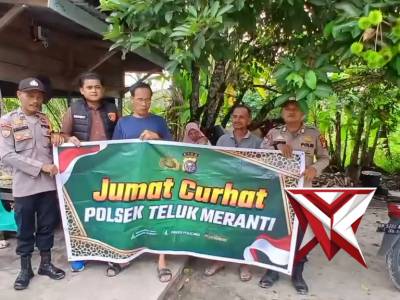 Jumat Curhat Polsek Teluk Meranti
