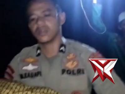 Wujud Kepedulian Anggota Polri, Bripda Muhammad Kadafi Bantu Lunasi Biaya Rumah Sakit.