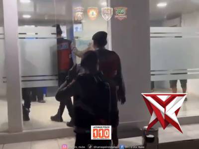 Pers Sat Samapta polres muba Melaksanakan Patroli dialogis