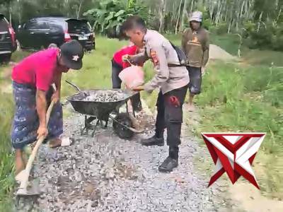 POLRES OKI HADIR AMAN BAE