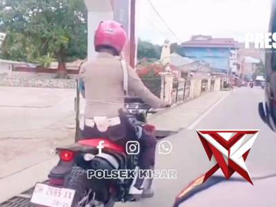 Personil polsek kisar laksanakan sambang kamtibmas
