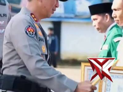 APEL SABUK KAMTIBMAS POLRES EMPAT LAWANG DIPIMPIN OLEH KAPOLDA SUMSEL