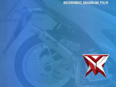 korbinmas_baharkam_polri Sobat Binmas, knalpot brong sering dianggap keren dan jadi simbol gaya berk