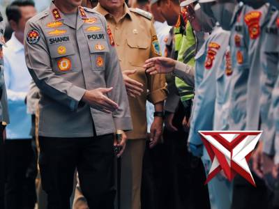 kunjungan kerja di Kabupaten Lahat, Kapolda Sumsel meresmikan Gedung Sat Intelkam modern