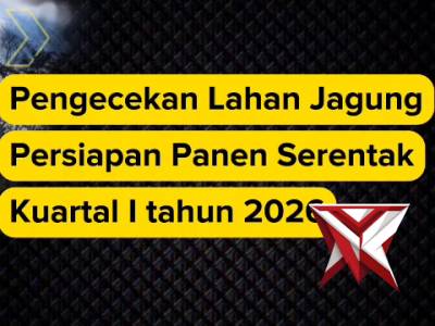 FBC 2. Pengecekan lahan jagung dalam rangka Persiapan Panen Jagung Serentak Kuartal 1 Tahun 2026