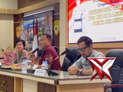 Sosialisasi diskon pajak 5%, bebas biaya BBN II dan Mekanisme Santunan Jasa Raharja