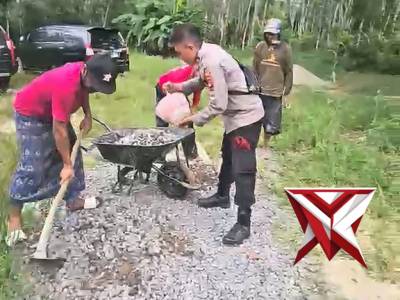 POLRES OKI HADIR AMAN BAE