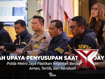 cegah upaya penyusupan saat mayday 2026