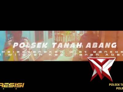 Giat bansos di wilayah tanah abang