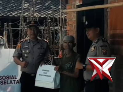 KEGIATAN BANSOS POLSEK PENUKAL