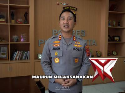 Himbauan Kapolres Purwakarta