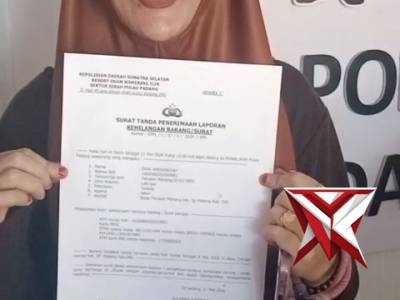 Ucapan terima kasih masyarakat  atas pelayanan polsek sp padang