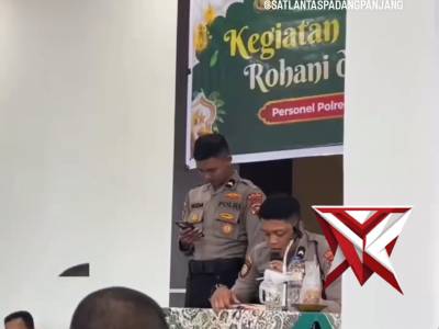 Kegiatan Binrohtal Polres Padang Panjang