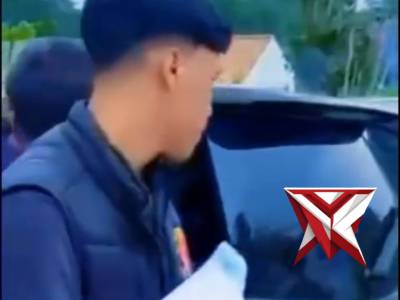 Bantuan sosial Sat Reskrim Polres OKU Timur Dalam rangka HUT Bhayangkara le 80