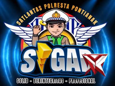 Laporan terkini pukul 20.30 wib malam oleh satlantas polresta pontianak via udara