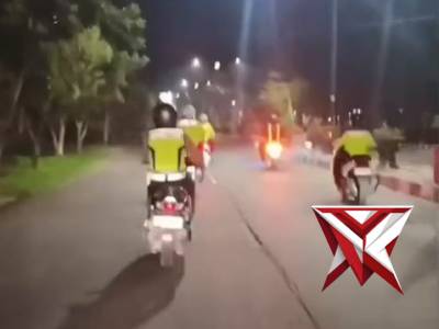 Kegiatan KRYD Personil Sat Lantas Polres Subang