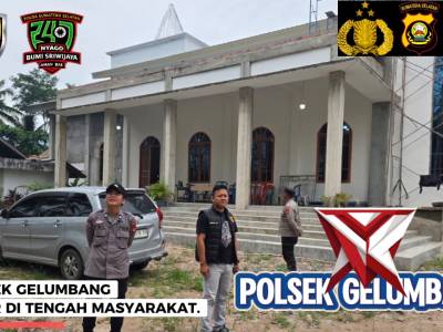 POLSEK GELUMBANG~HADIR DI TENGAH MASYARAKAT.