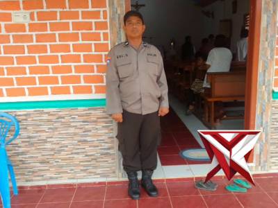 Polsek gunung megang 
Pam gereja katolik ST.pembaptis penanggiran. Desa panang jaya kec. Gunung mega
