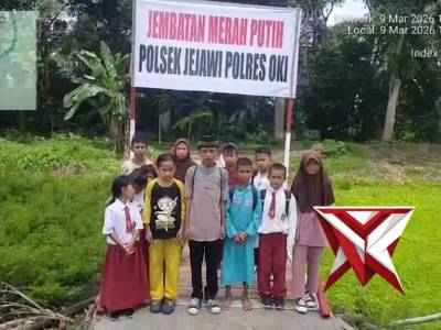 POLRES OKI HADIR AMAN BAE