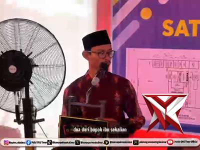 GROUNDBREAKING SATUAN PELAYANAN PEMENUHAN GIZI POLRES OKU TIMUR
