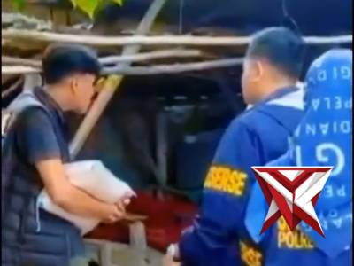 Bantuan sosial Sat Reskrim Polres OKU Timur Dalam rangka HUT Bhayangkara le 80