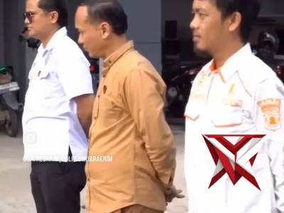 AKP Muhamad Andrian, S.Tr.K., S.I.K., M.Si., Kasat Reskrim Polres Muara Enim, memberikan arahan kepa