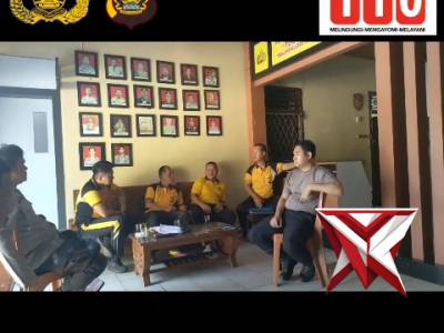 HI 6. Bincang santai Kapolsek Tanjung Agung bersama para PS. Kanit?
