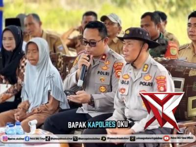 BEDAH RUMAH POLRES OKU TIMUR