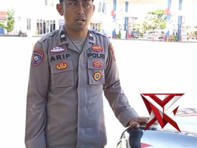 Giat monitoring dan patroli situasi SPBU, jumlah stok dan antrian di wilayah hukum Polsek M.Beliti78