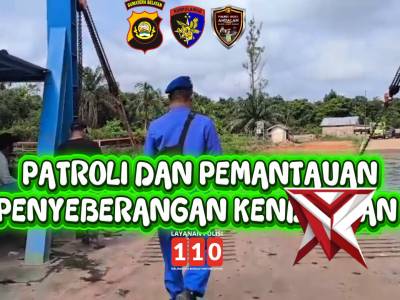 Patroli dan pemantauan di perairan Lalan.. - PoliceTube