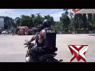 POLRES OKI HADIR AMAN BAE