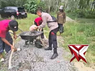 POLRES OKI HADIR AMAN BAE
